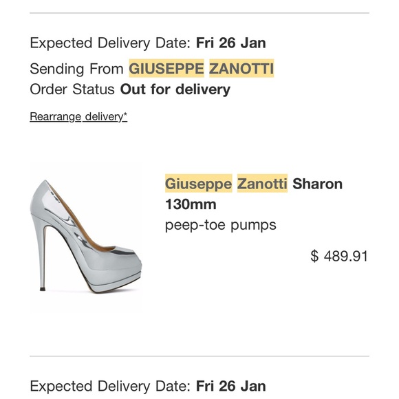 Giuseppe Zanotti Heels - Picture 6 of 7